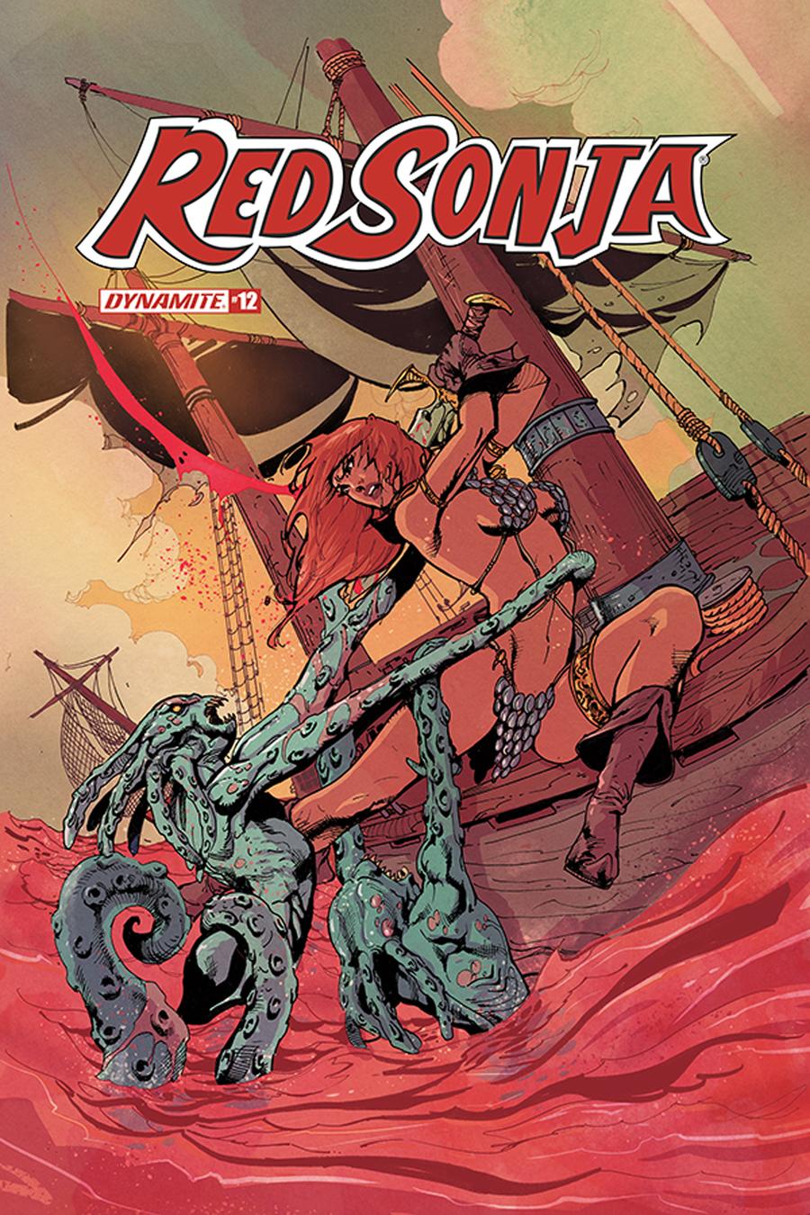 Red Sonja Vol 8 #12 Cover F Variant Roberto Castro Cover