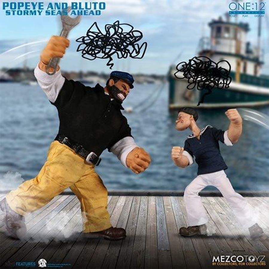 One-12 Collective Popeye & Bluto Stormy Seas Ahead Deluxe Box Set
