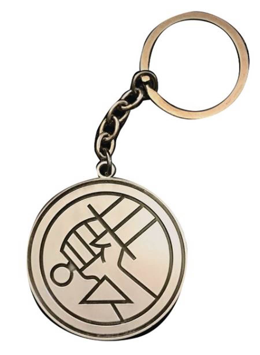 Hellboy BPRD Logo Keychain