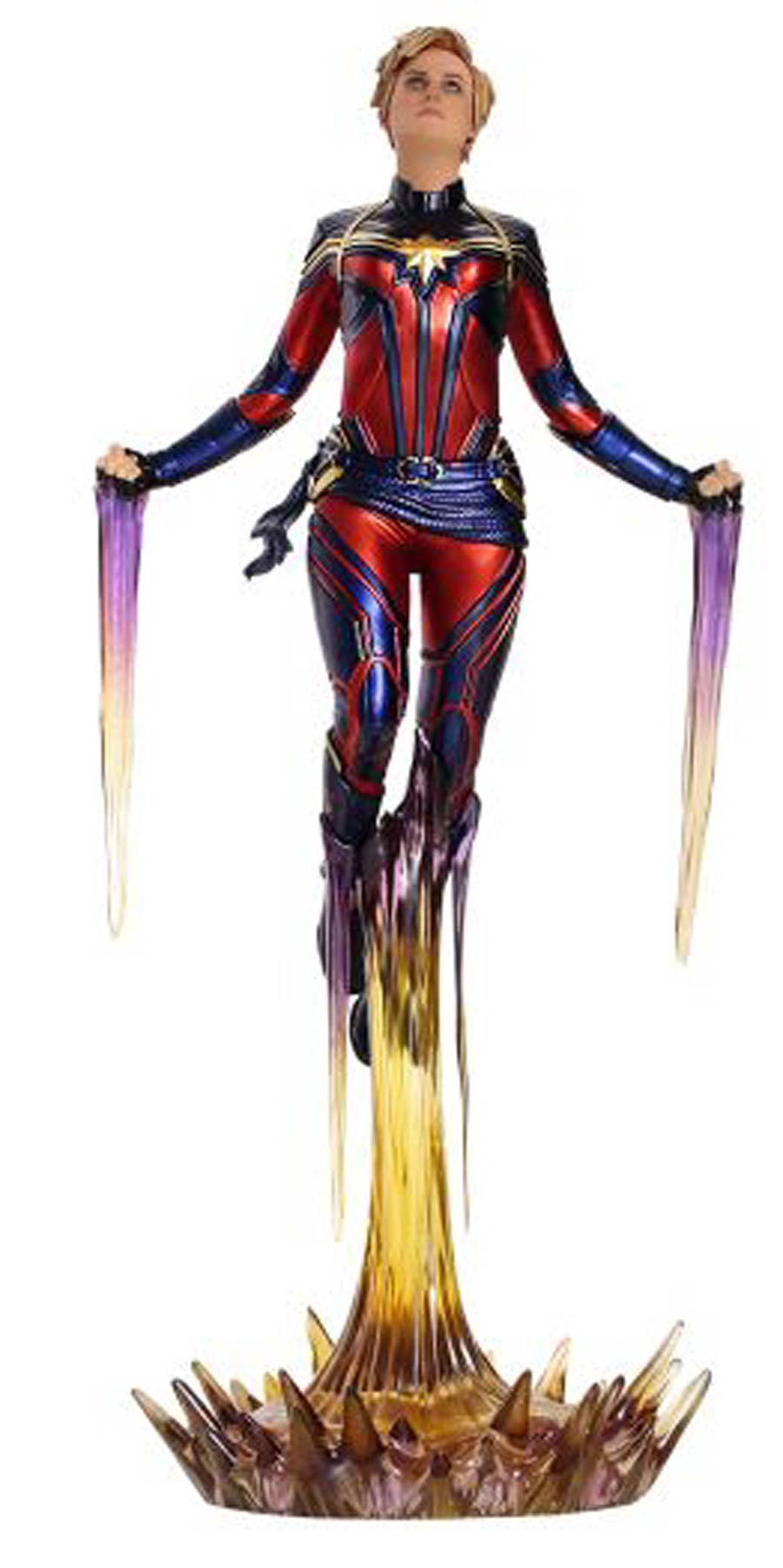 Avengers Endgame Captain Marvel 1/10 Scale Battle Diorama Art Scale Statue