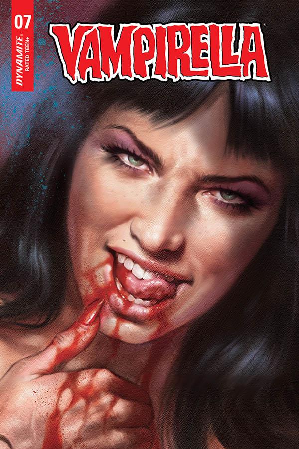 Vampirella Vol 8 #7 Cover N Incentive Lucio Parrillo Sneak Peek Variant Cover