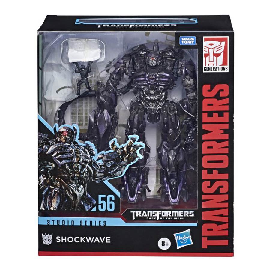 Transformers Studio Series Leader Class Action Figure #56 Shockwave