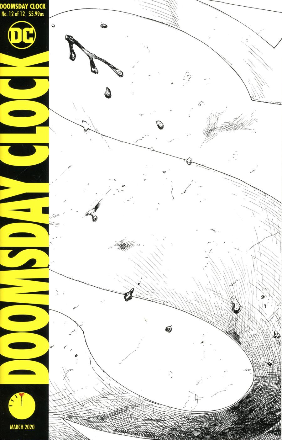 Doomsday Clock #12 Cover E 2nd Ptg