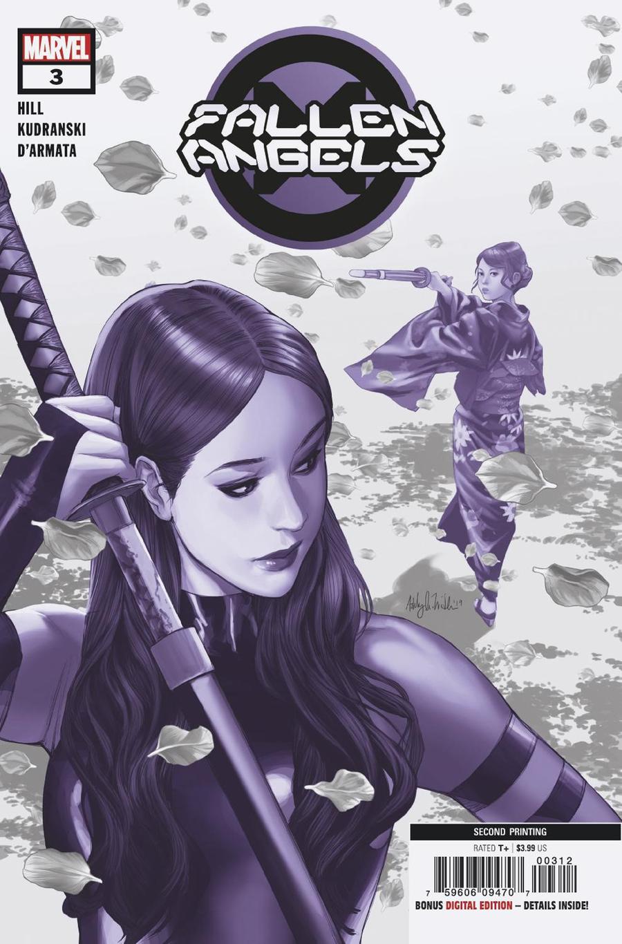 Fallen Angels Vol 2 #3 Cover B 2nd Ptg Ashley Witter Variant Cover (Dawn Of X Tie-In)