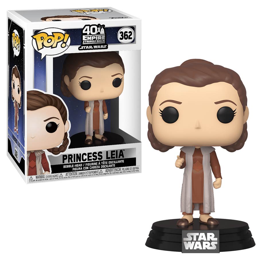 POP Star Wars Empire Strikes Back Princess Leia Bespin Vinyl Bobble Head