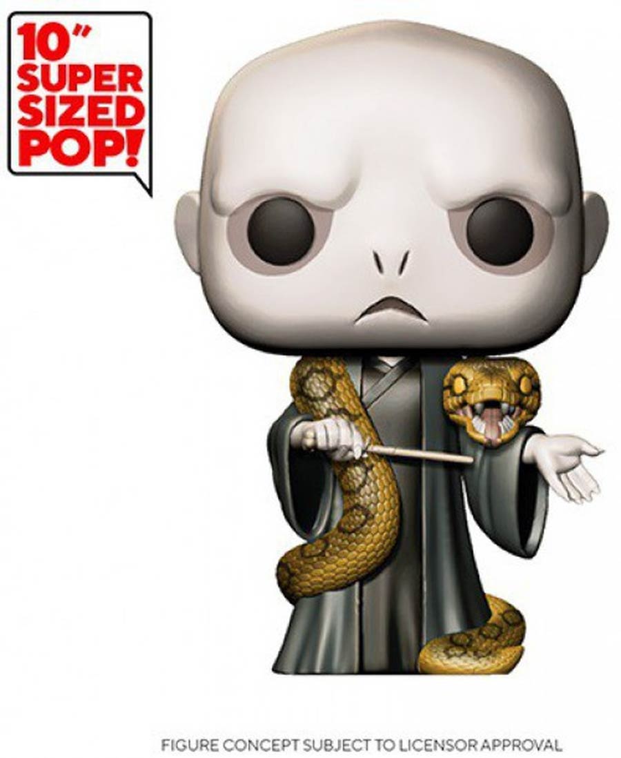 POP Harry Potter Voldemort With Nagini 10-Inch Vinyl Figure