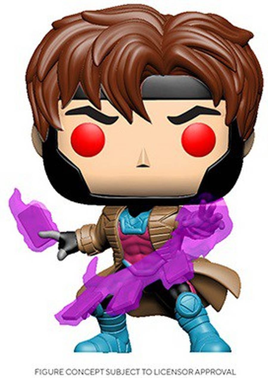 POP Marvel X-Men Classic Gambit With Cards Vinyl Bobble Head