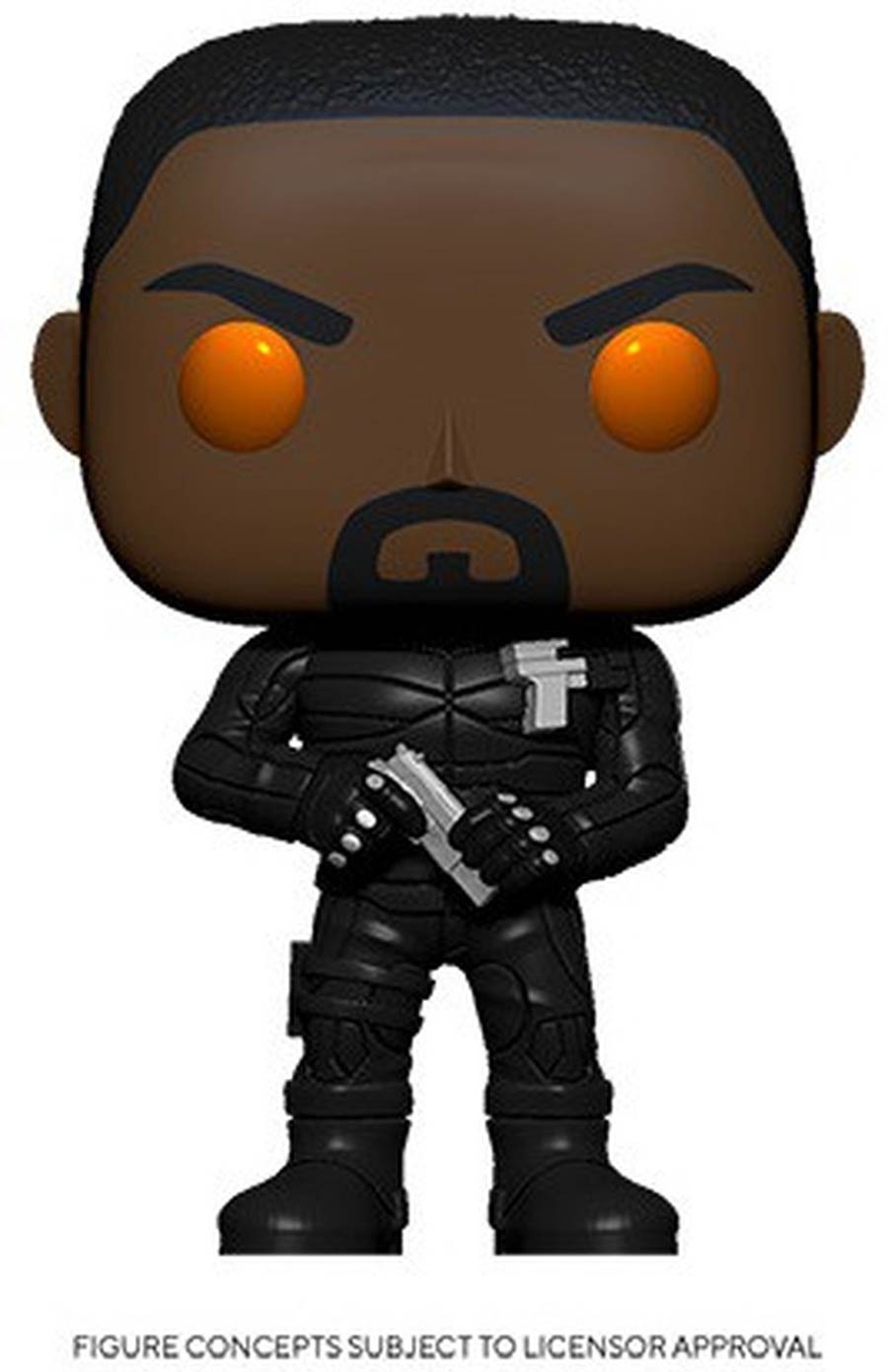 POP Movies Hobbs & Shaw Brixton With Orange Eyes Vinyl Figure