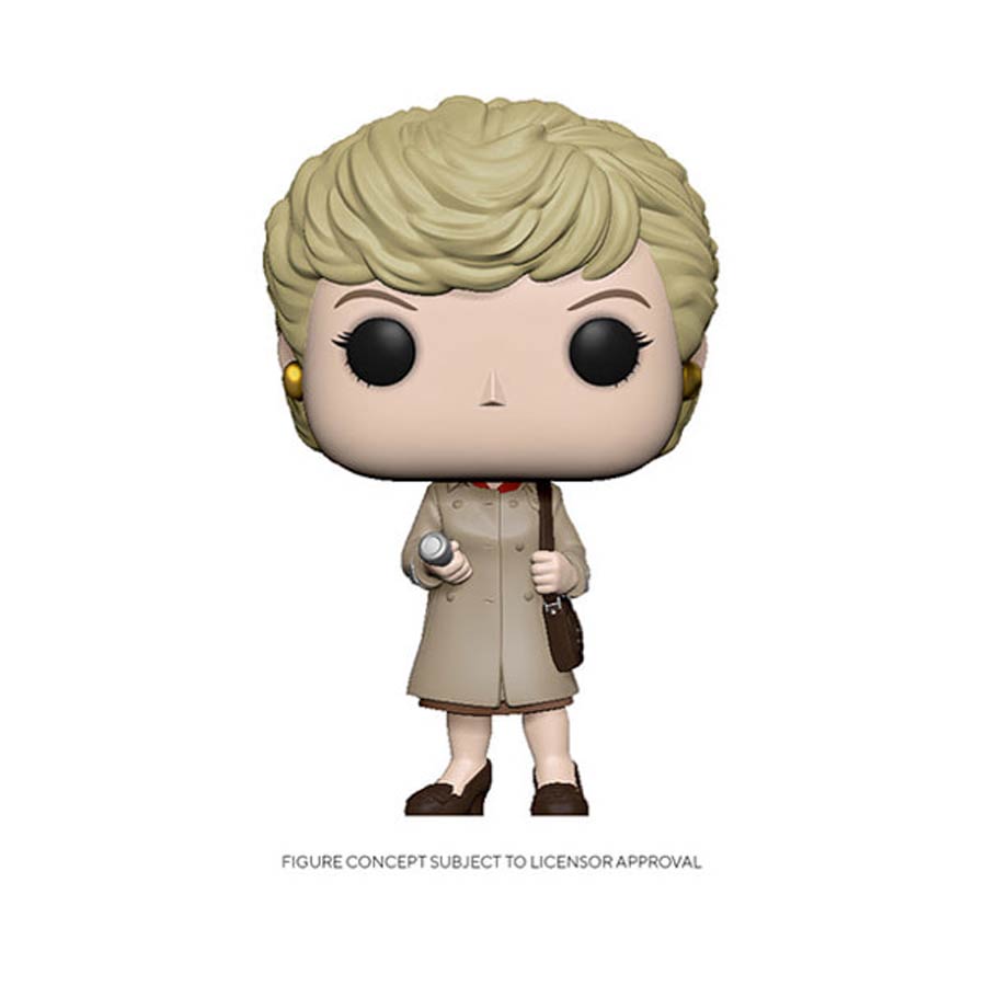 POP Television Murder She Wrote Jessica With Trenchcoat & Flashlight Vinyl Figure