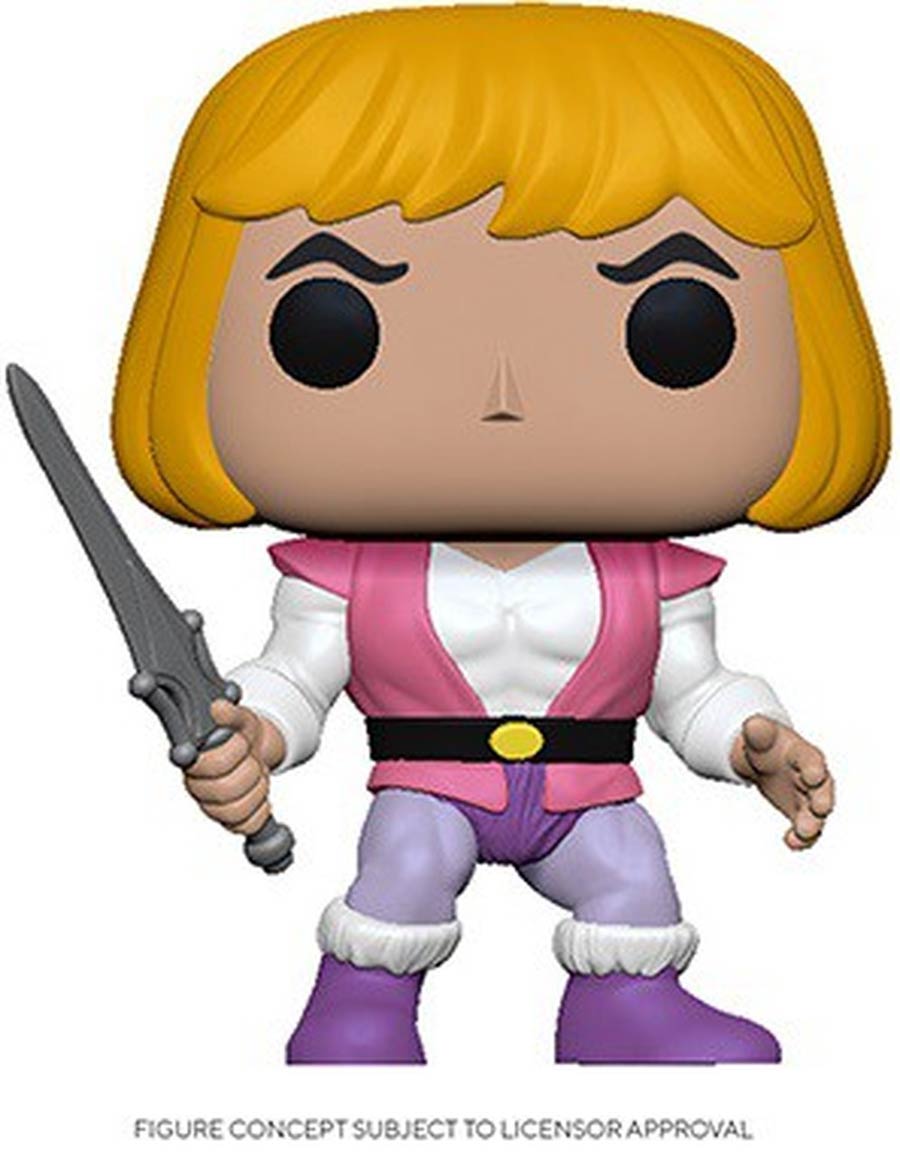 POP Animation Masters Of The Universe Prince Adam Vinyl Figure