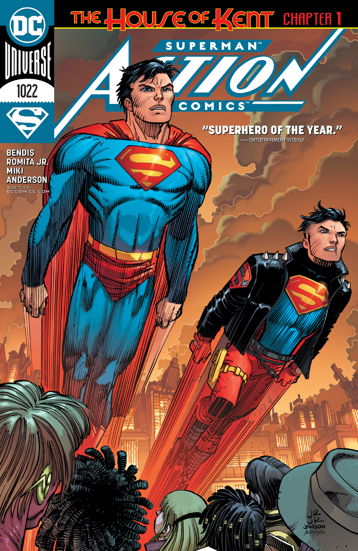 Action Comics Vol 2 #1022 Cover A Regular John Romita Jr & Klaus Janson Cover