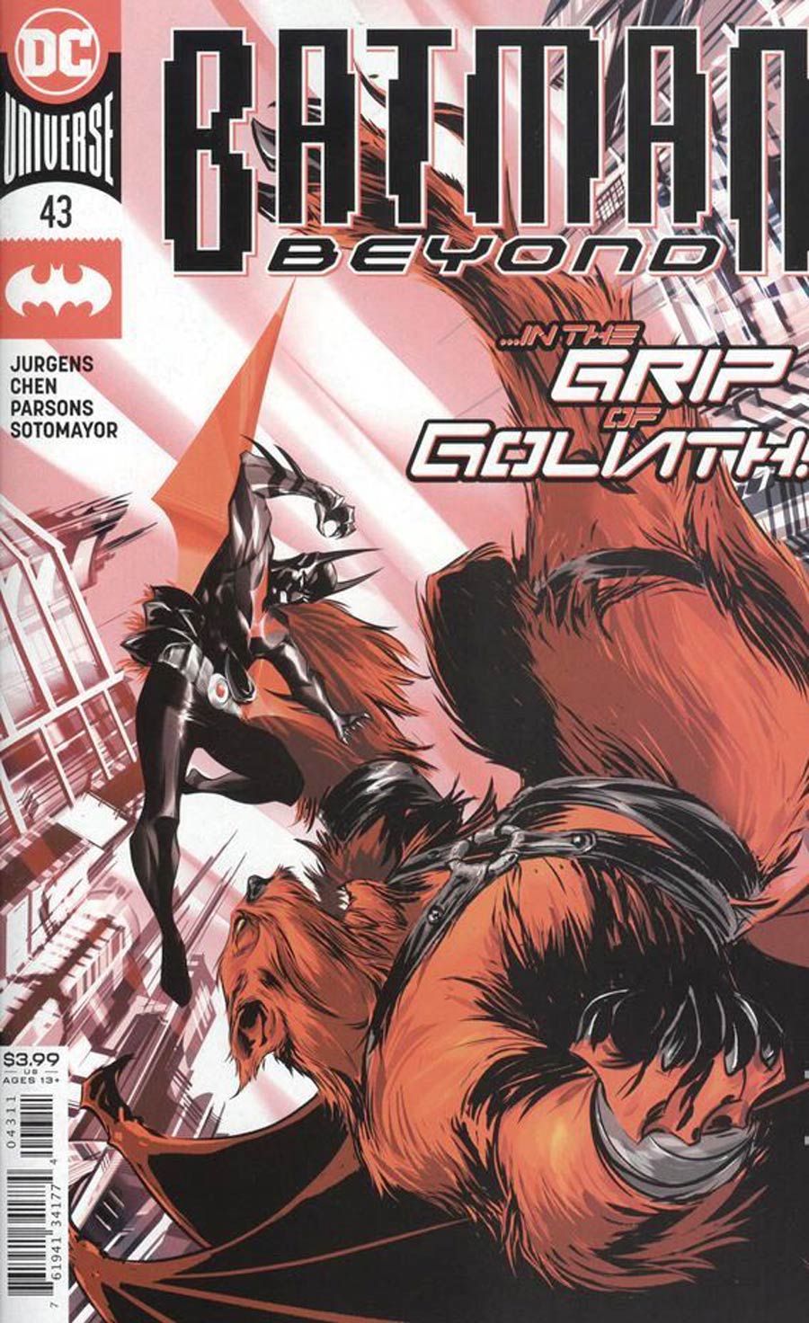 Batman Beyond Vol 6 #43 Cover A Regular Dustin Nguyen Cover
