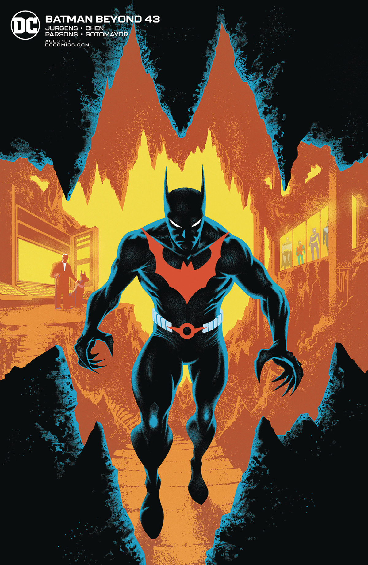 Batman Beyond Vol 6 #43 Cover B Variant Francis Manapul Cover