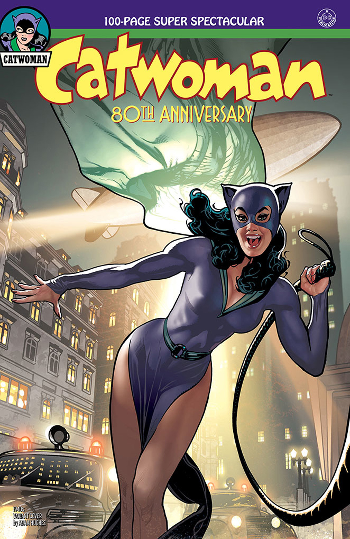 Catwoman 80th Anniversary 100-Page Super Spectacular #1 Cover B Variant Adam Hughes 1940s Cover