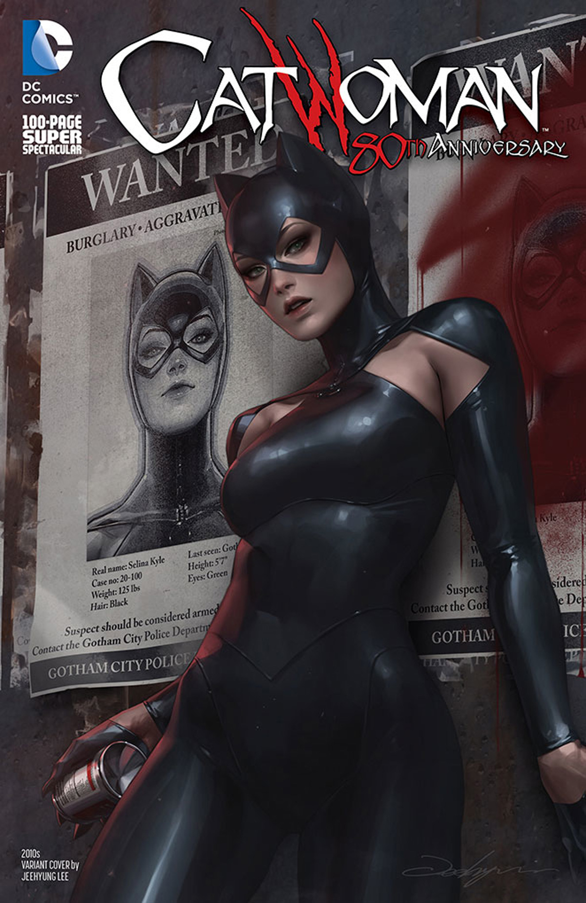 Catwoman 80th Anniversary 100-Page Super Spectacular #1 Cover I Variant Jeehyung Lee 2010s Cover