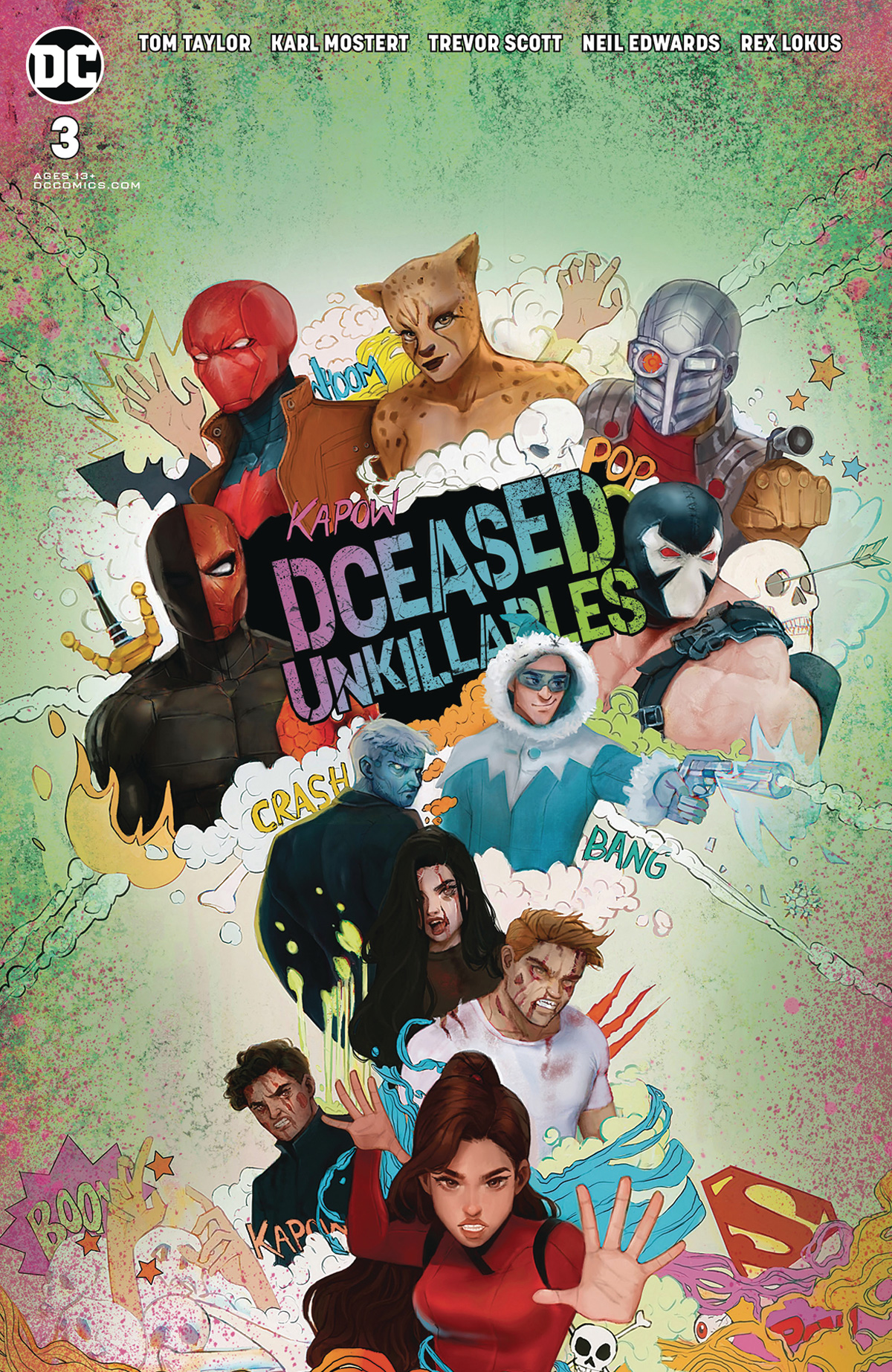 DCeased Unkillables #3 Cover C Variant Tasia MS Movie Homage Card Stock Cover