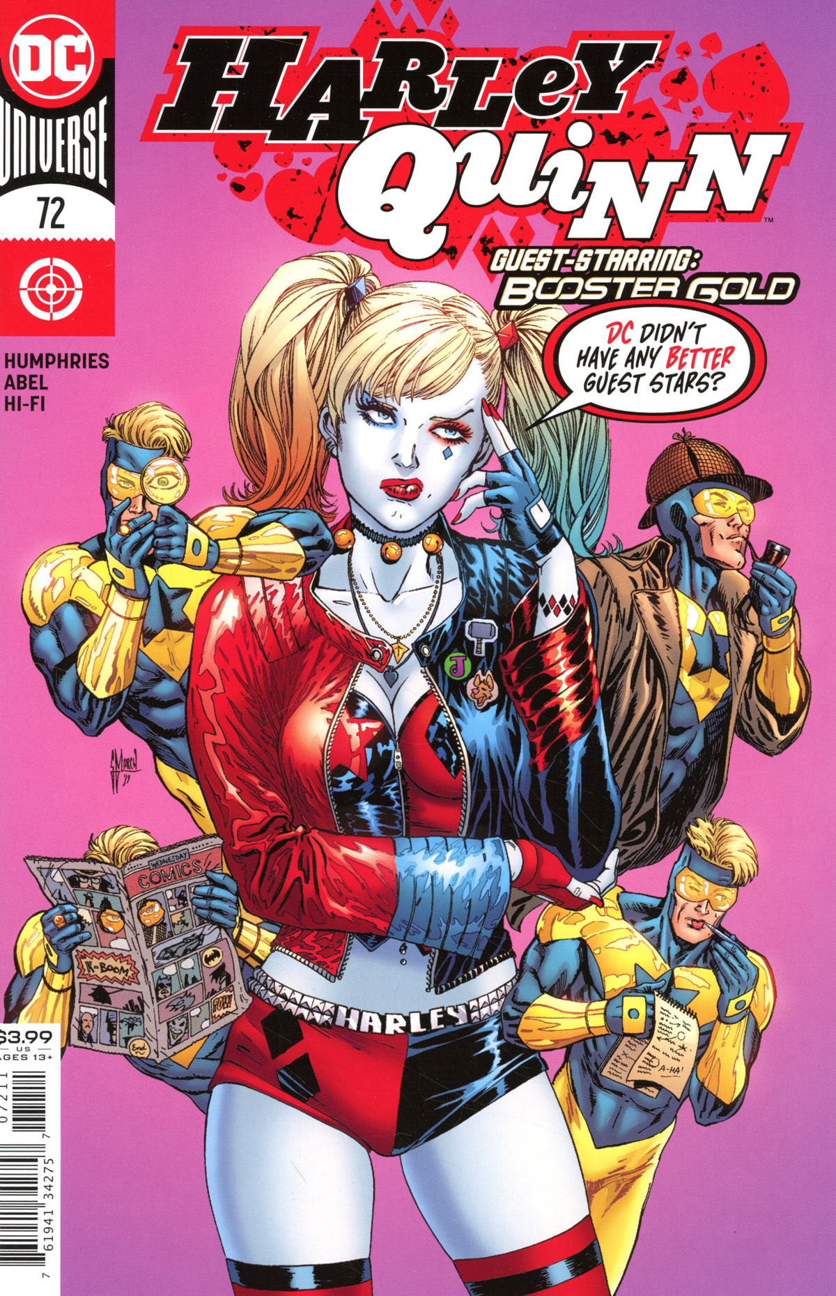Harley Quinn Vol 3 #72 Cover A Regular Guillem March Cover