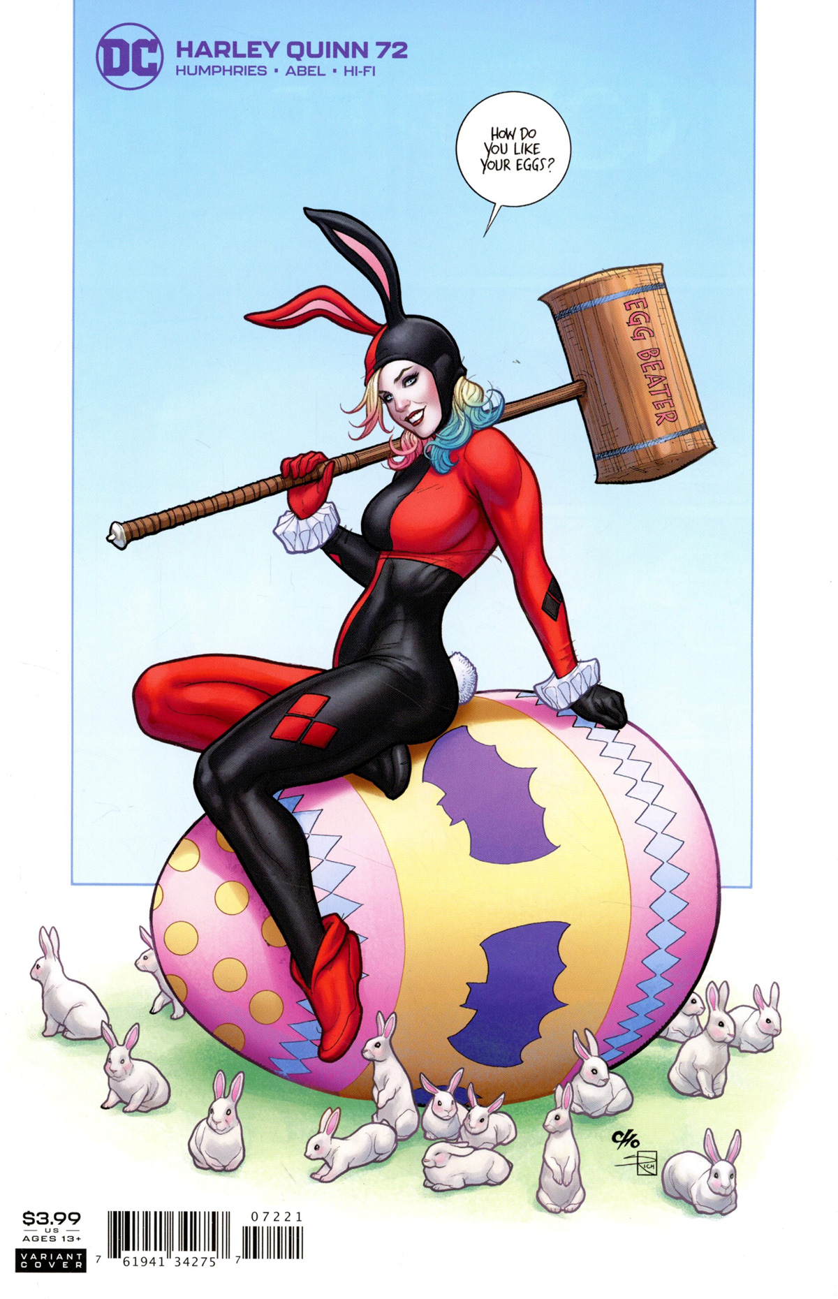 Harley Quinn Vol 3 #72 Cover B Variant Frank Cho Cover