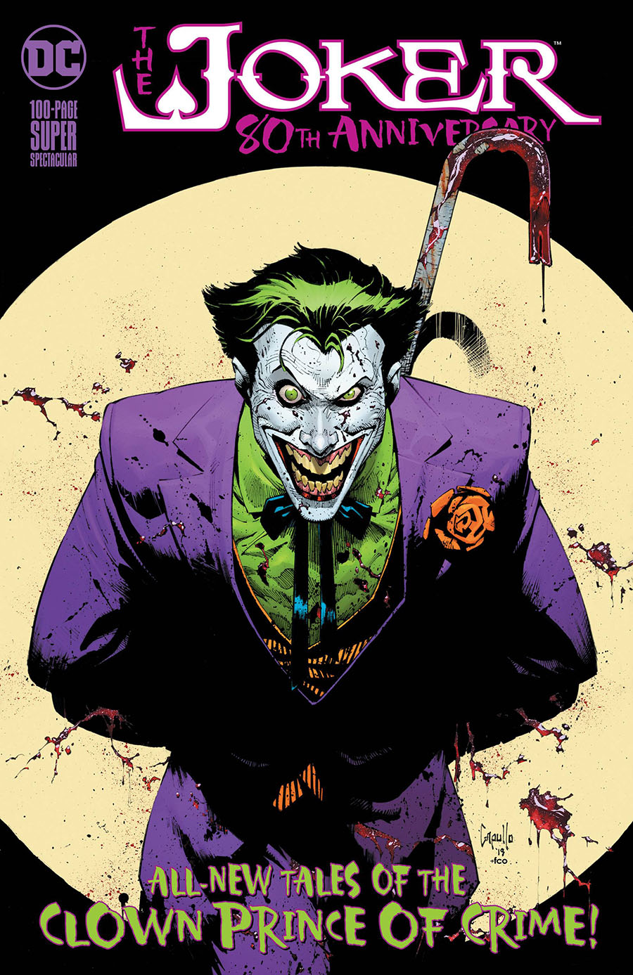 Joker 80th Anniversary 100-Page Super Spectacular #1 Cover A Regular Greg Capullo Cover