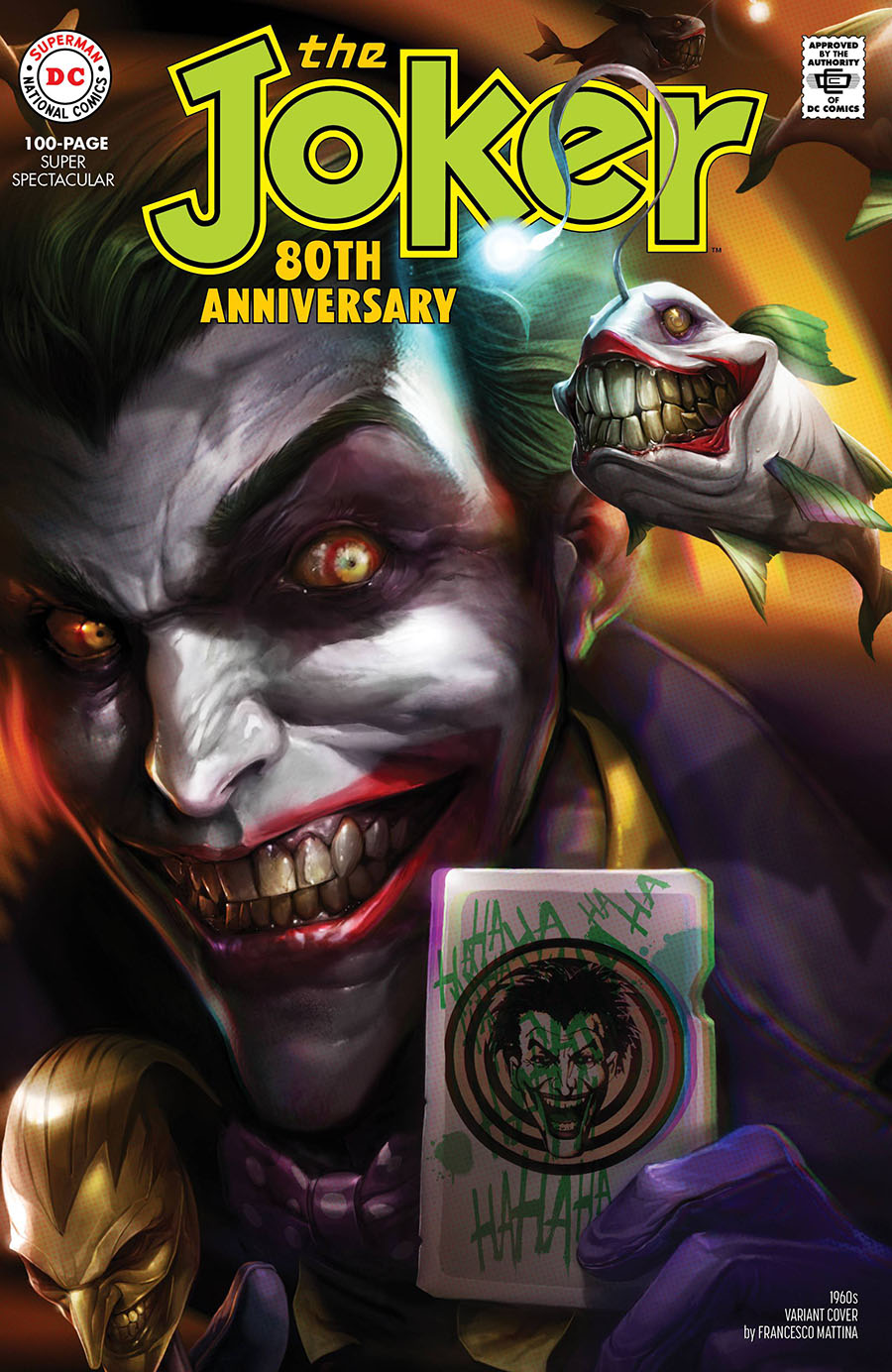 Joker 80th Anniversary 100-Page Super Spectacular #1 Cover D Variant Francesco Mattina 1960s Cover