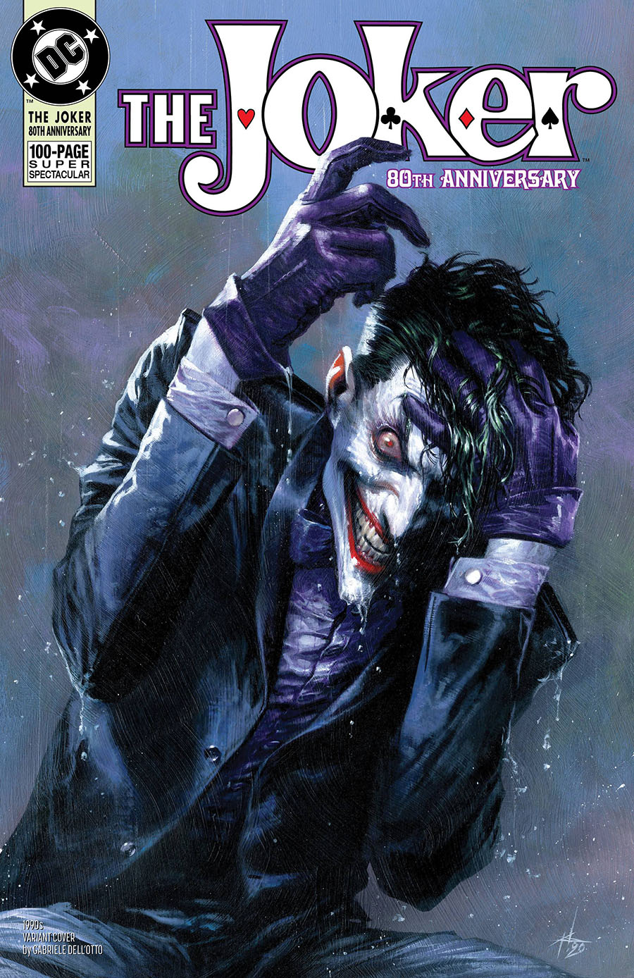 Joker 80th Anniversary 100-Page Super Spectacular #1 Cover G Variant Gabriele Dell Otto 1990s Cover