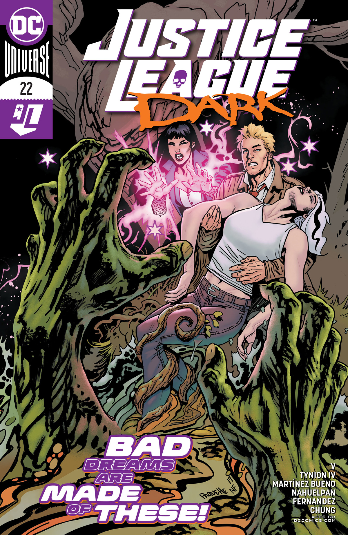 Justice League Dark Vol 2 #22 Cover A Regular Yanick Paquette Cover