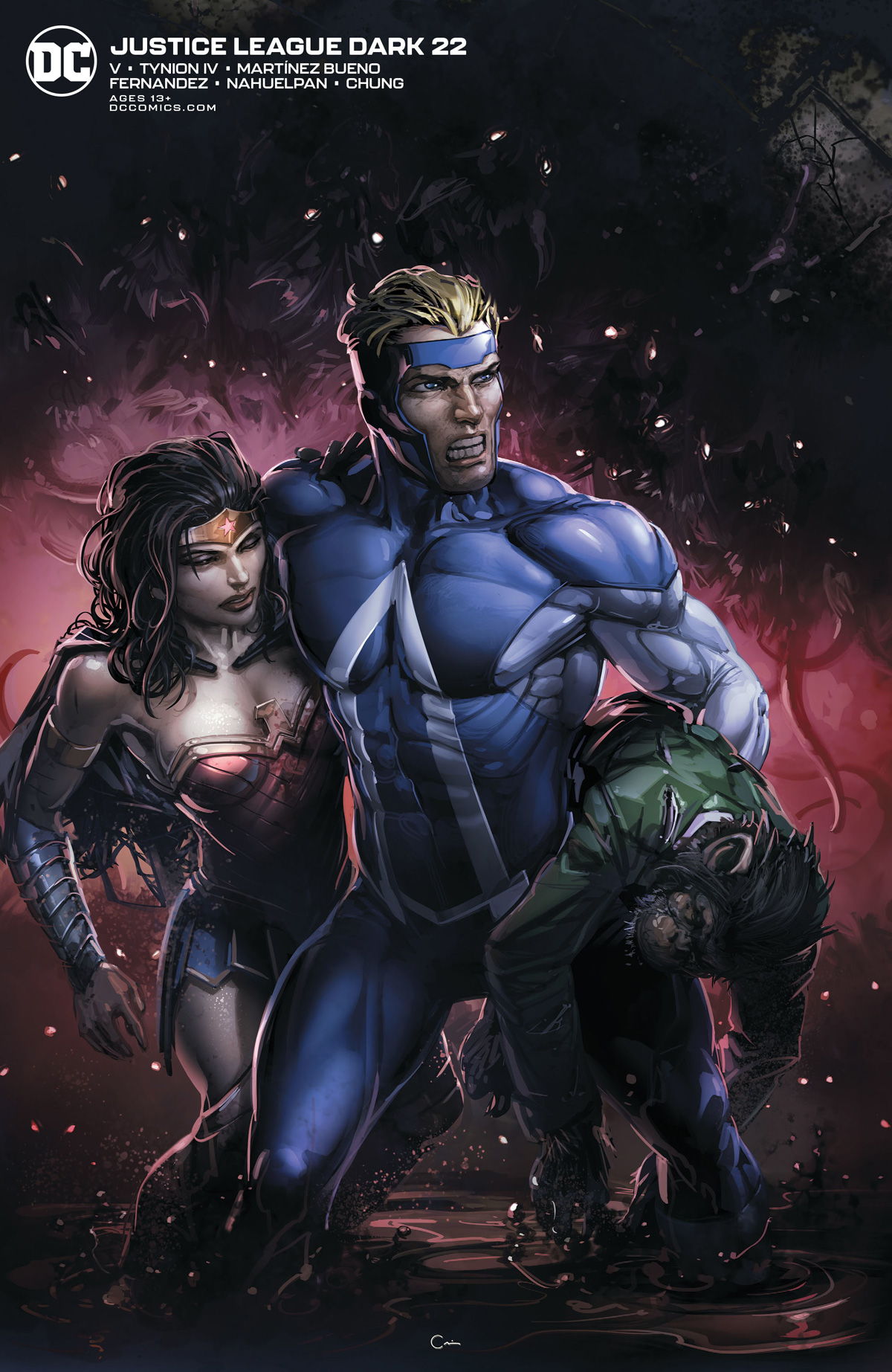 Justice League Dark Vol 2 #22 Cover B Variant Clayton Crain Cover