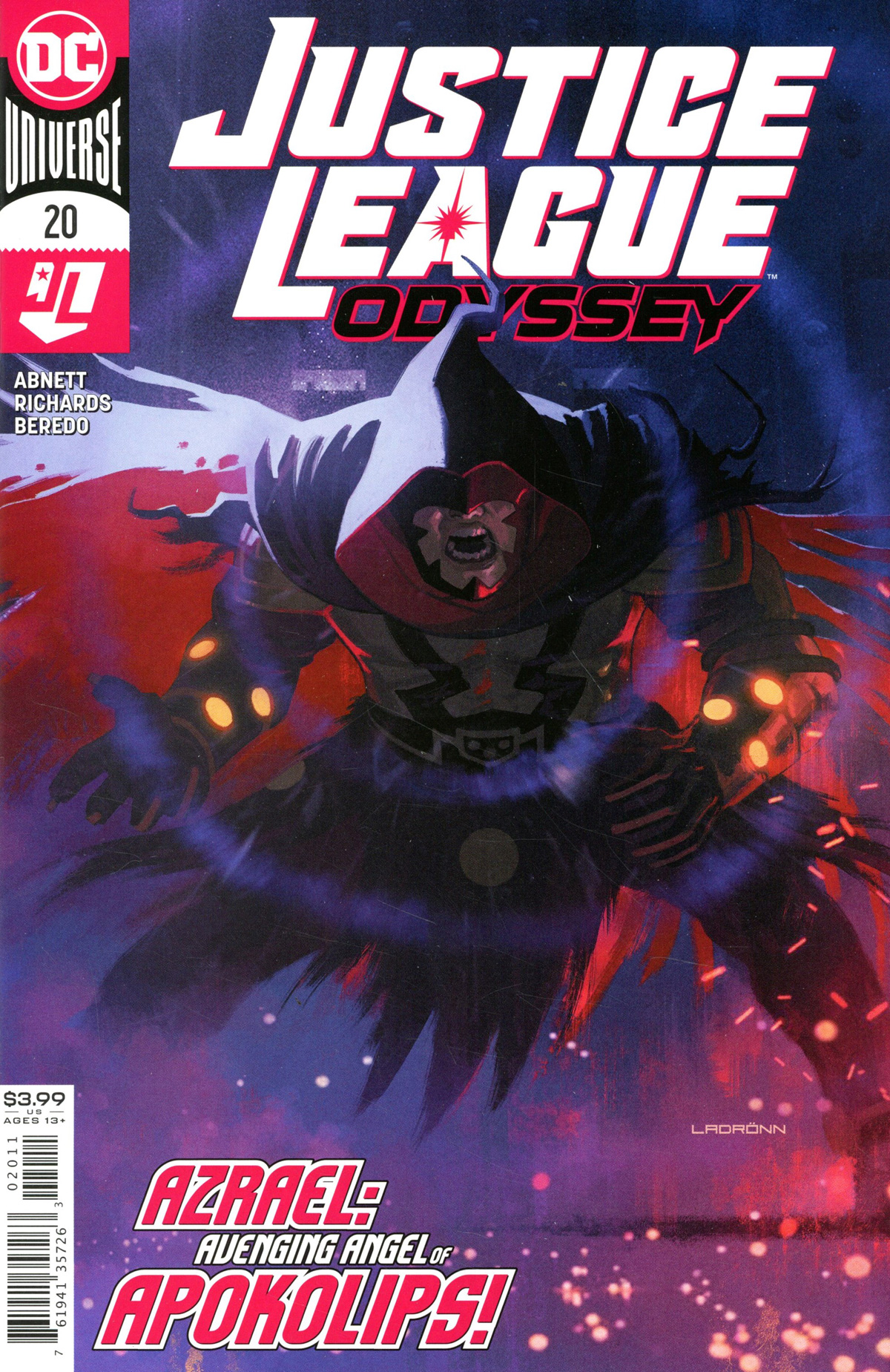 Justice League Odyssey #20 Cover A Regular Jose Ladronn Cover