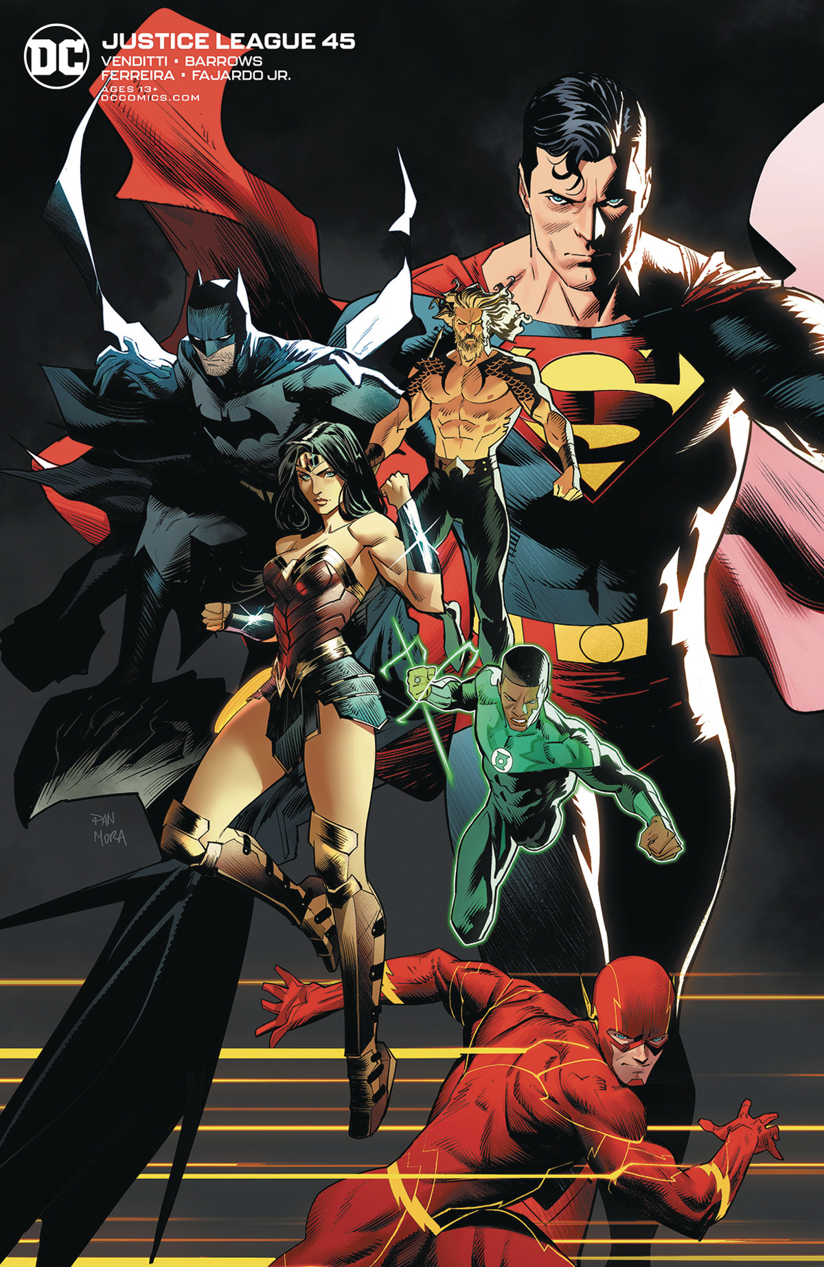 Justice League Vol 4 #45 Cover B Variant Dan Mora Cover