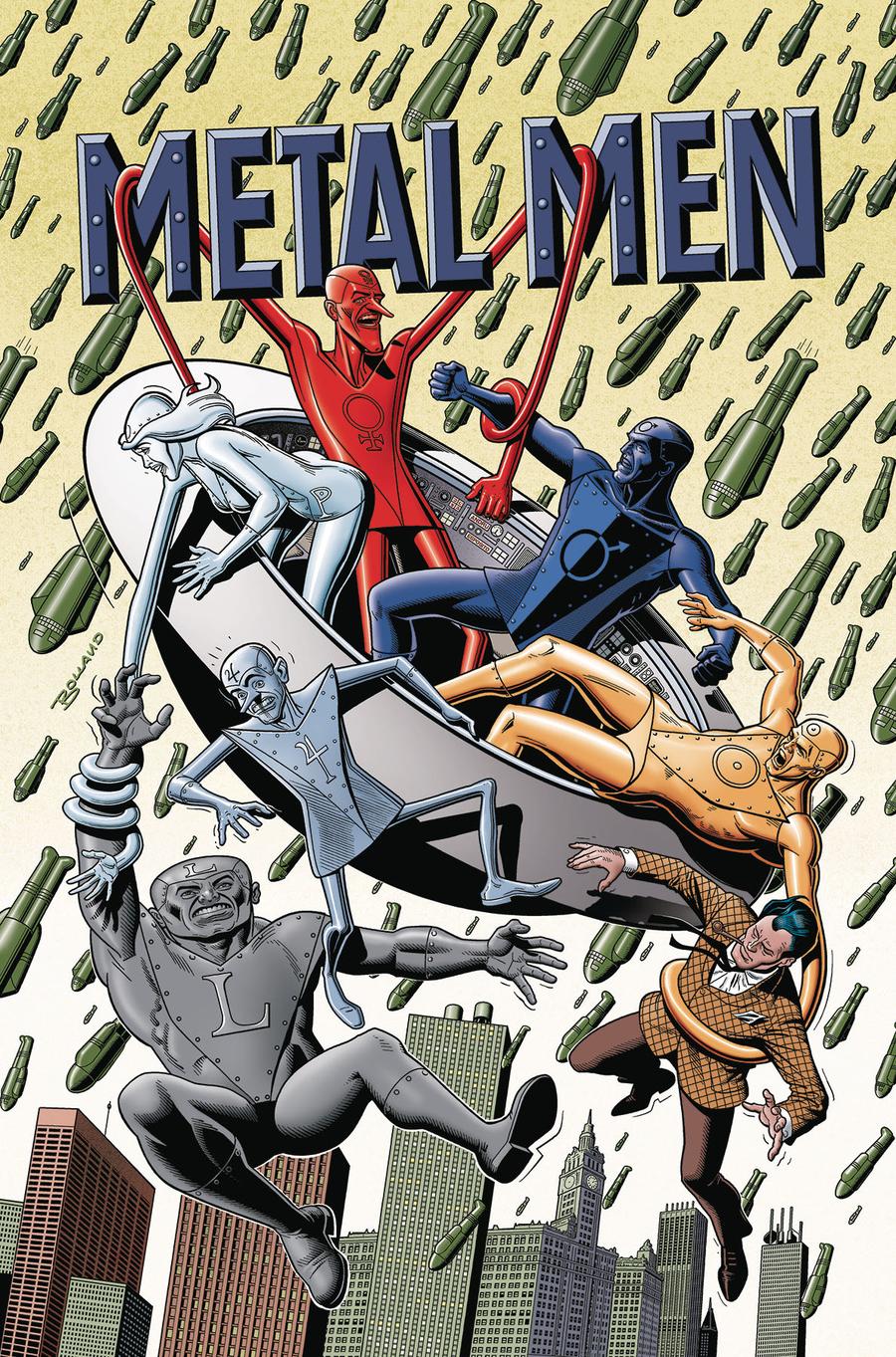 Metal Men Vol 4 #7 Cover B Variant Brian Bolland Cover