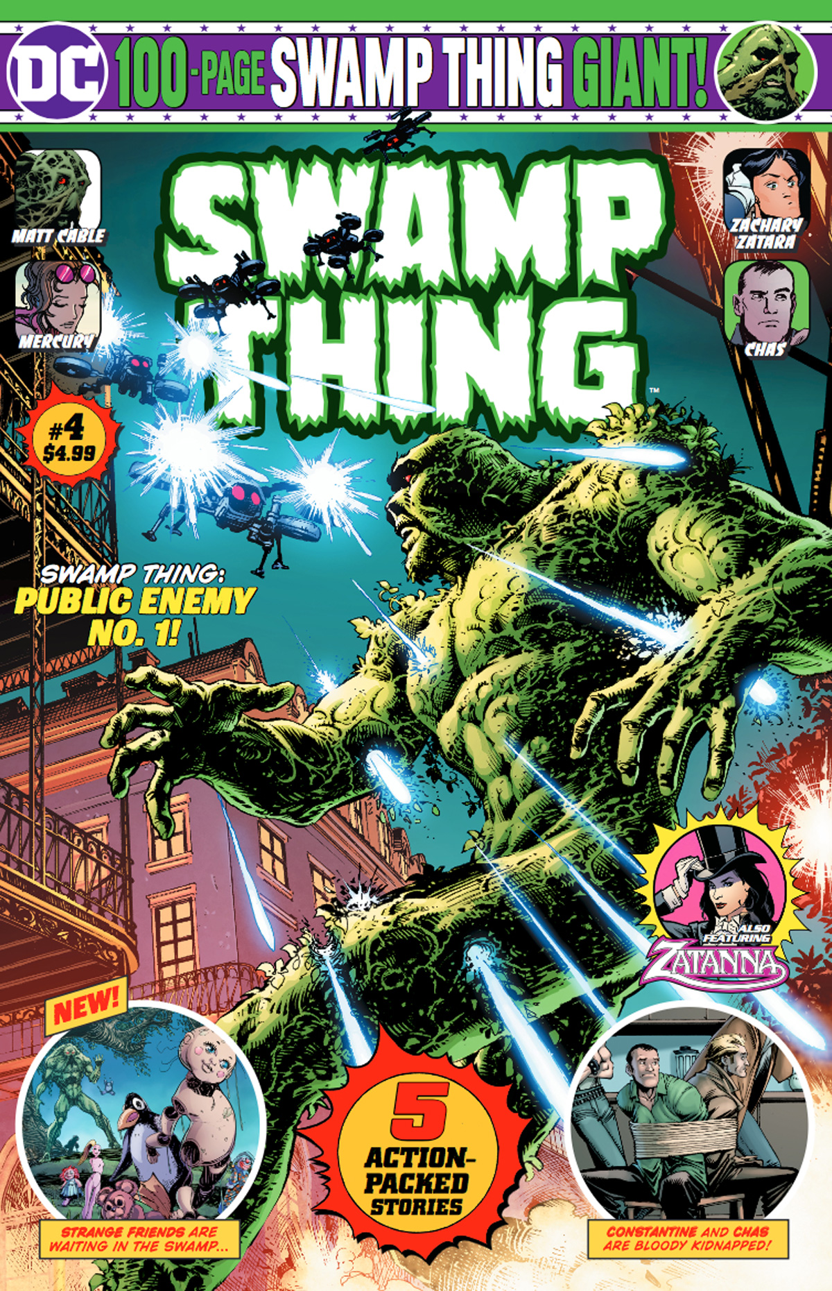 Swamp Thing Giant #4