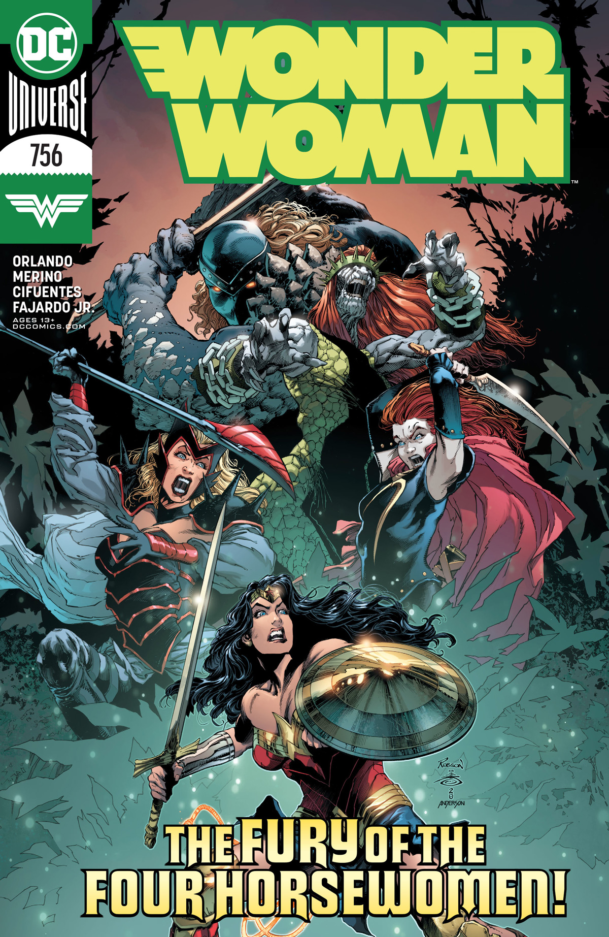 Wonder Woman Vol 5 #756 Cover A Regular Robson Rocha & Danny Miki Cover