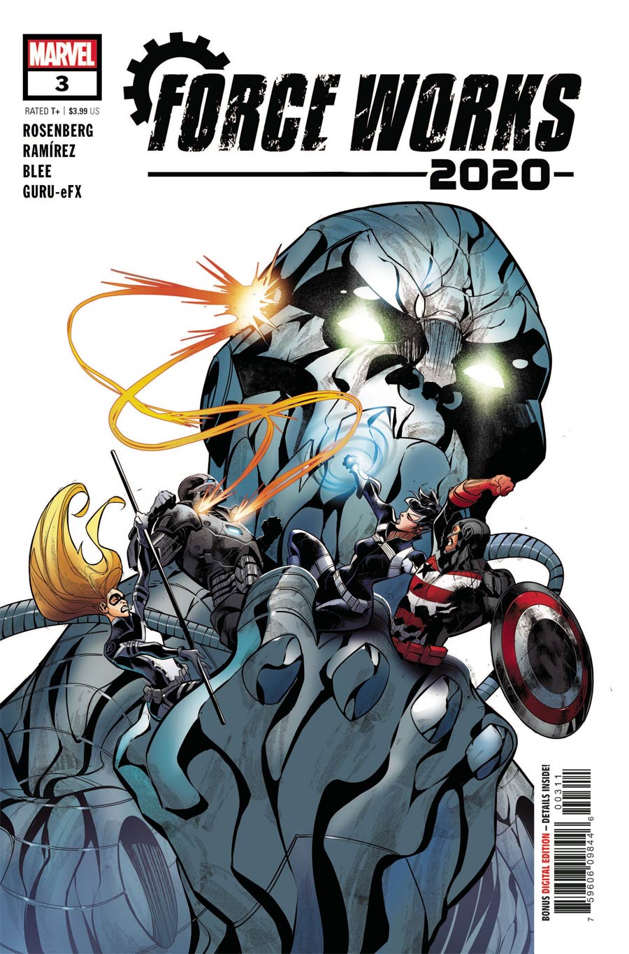 2020 Force Works #3 Cover A Regular Juanan Ramirez Cover