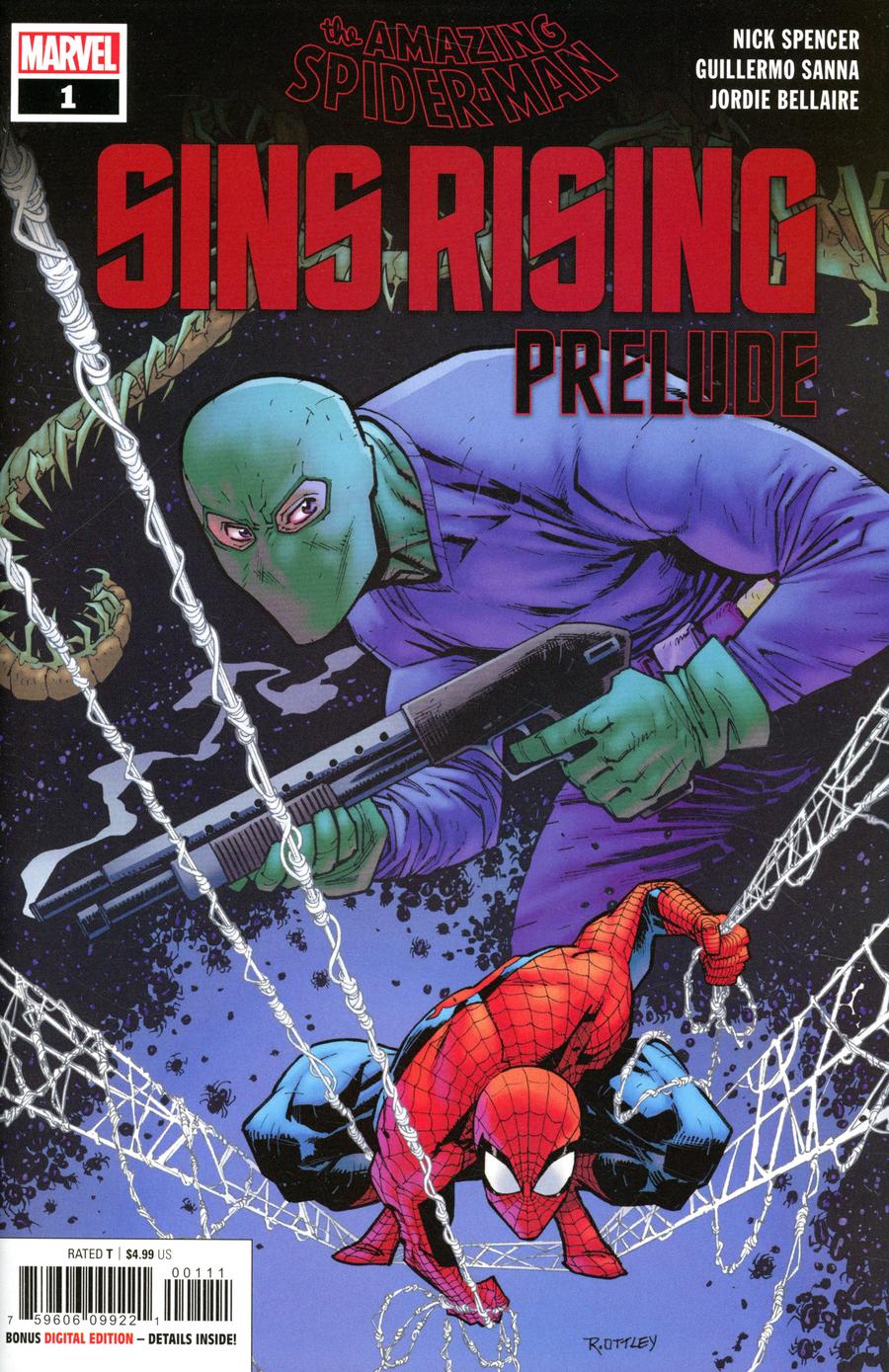 Amazing Spider-Man Sins Rising Prelude #1 Cover A Regular Ryan Ottley Cover