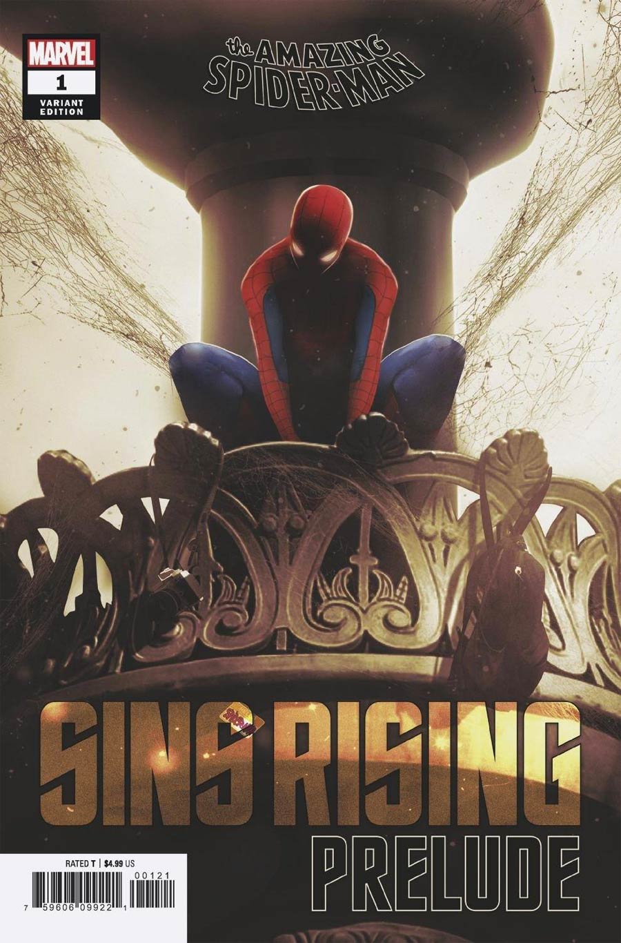 Amazing Spider-Man Sins Rising Prelude #1 Cover B Variant Boss Logic Cover