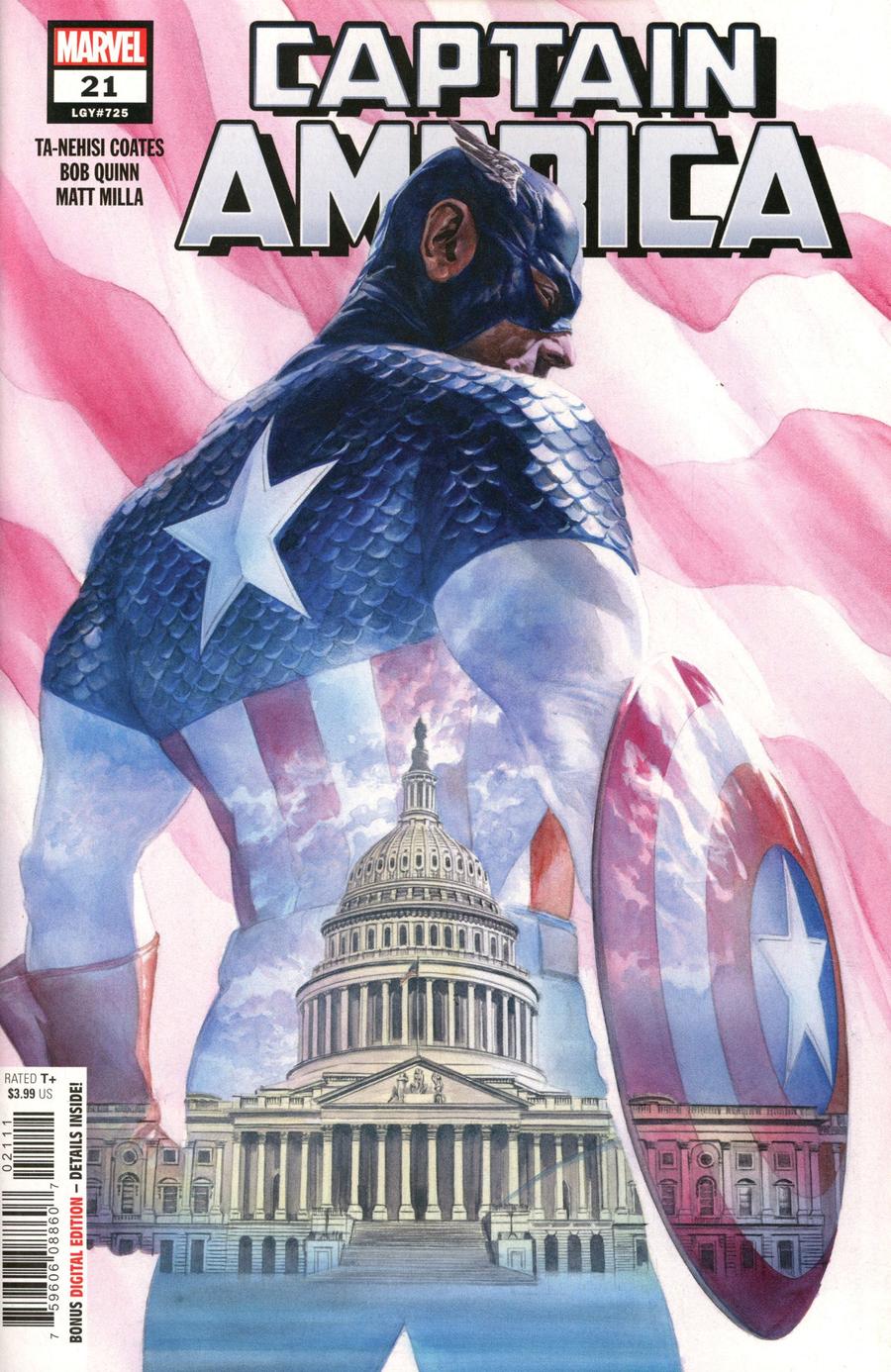 Captain America Vol 9 #21 Cover A Regular Alex Ross Cover