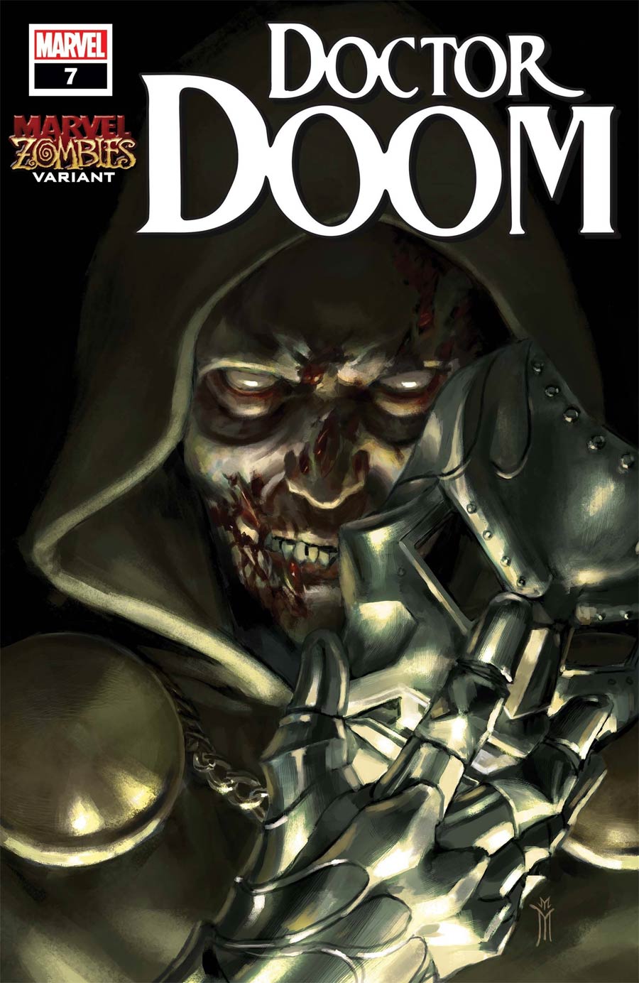 Doctor Doom #7 Cover B Variant Miguel Mercado Marvel Zombies Cover