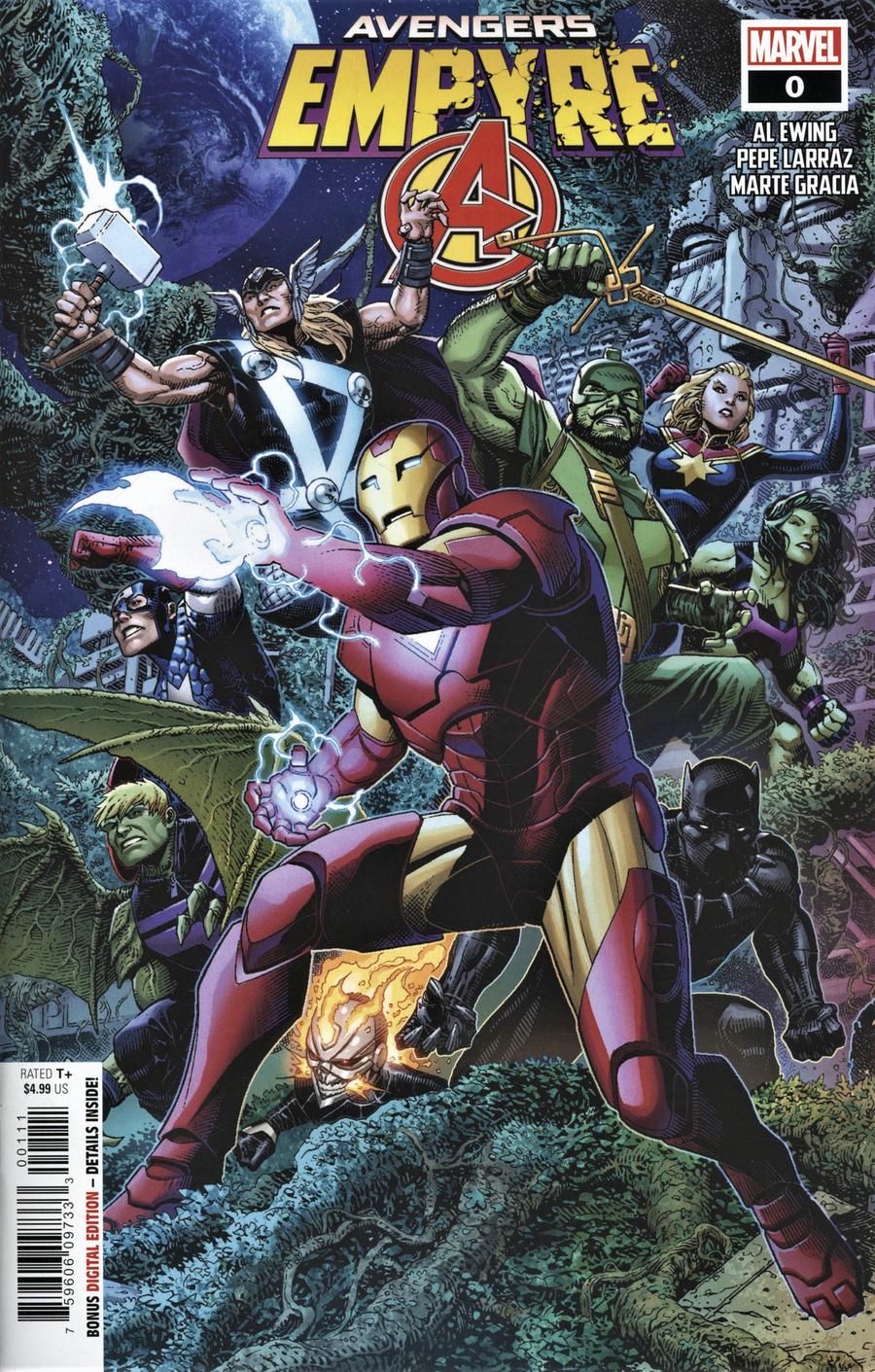 Empyre #0 Avengers Cover A Regular Jim Cheung Cover