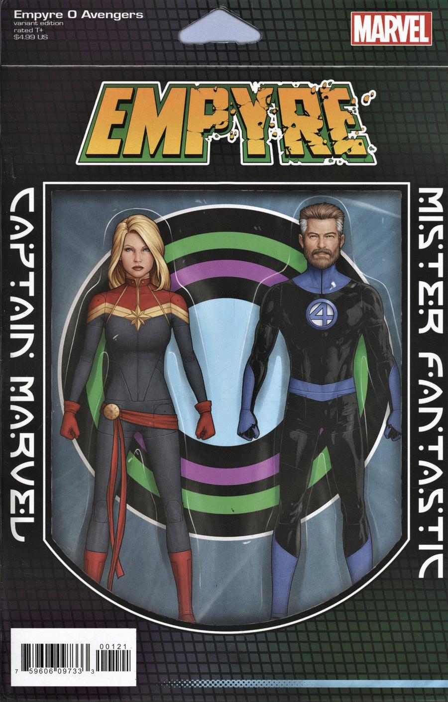 Empyre #0 Avengers Cover B Variant John Tyler Christopher 2-Pack Action Figure Cover