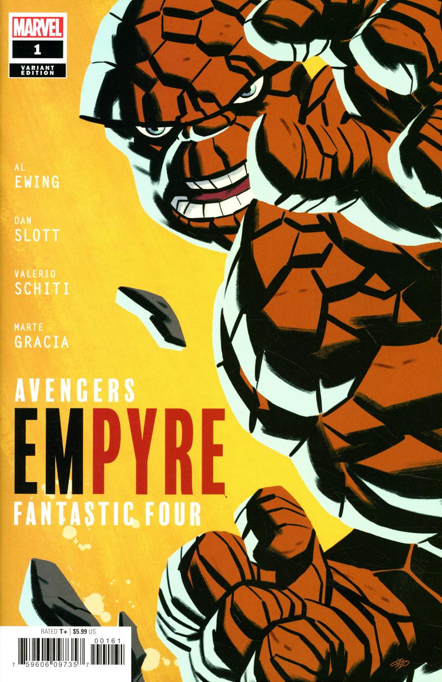 Empyre #1 Cover D Variant Michael Cho Fantastic Four Cover