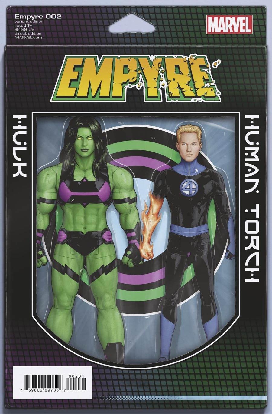 Empyre #2 Cover B Variant John Tyler Christopher 2-Pack Action Figure Cover