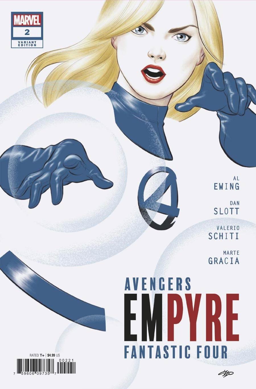 Empyre #2 Cover D Variant Michael Cho Fantastic Four Cover