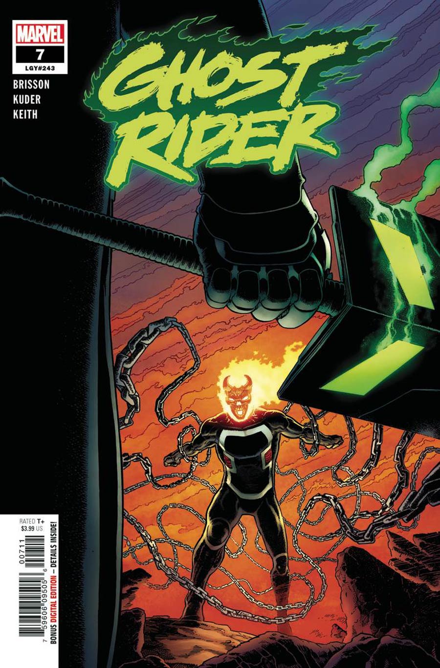 Ghost Rider Vol 8 #7 Cover A Regular Aaron Kuder Cover