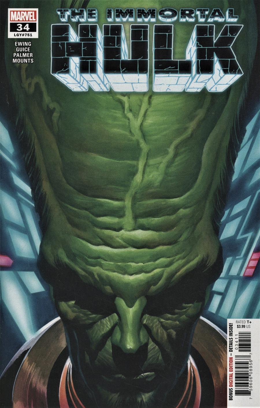 Immortal Hulk #34 Cover A Regular Alex Ross Cover