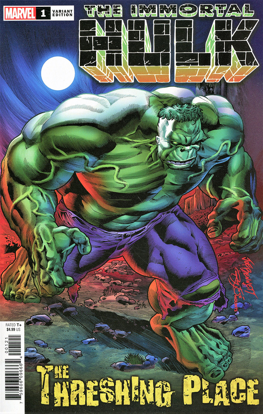 Immortal Hulk Threshing Place #1 Cover B Variant Joe Bennett Cover