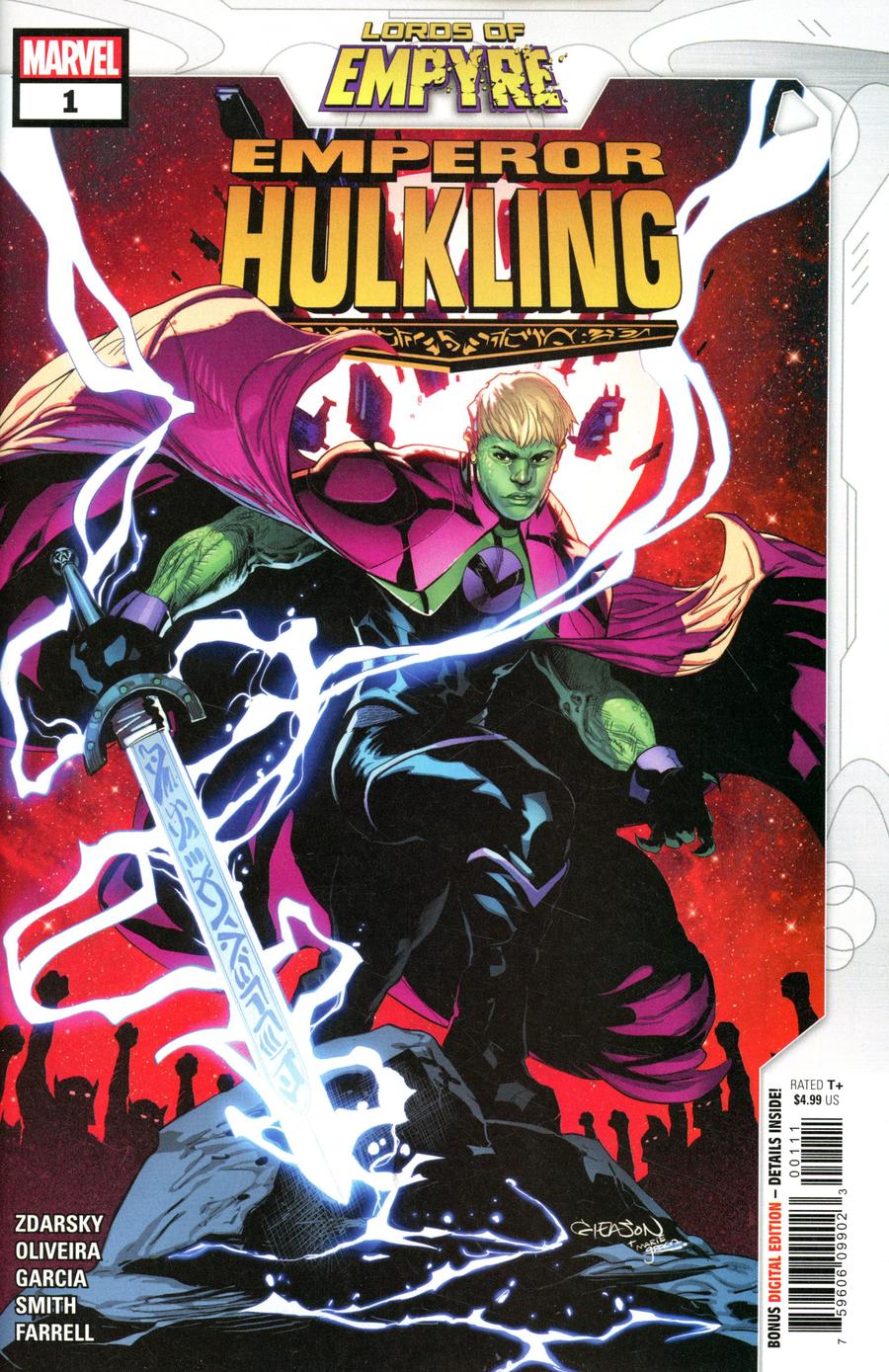 Lords Of Empyre Emperor Hulkling One Shot Cover A Regular Pat Gleason Cover