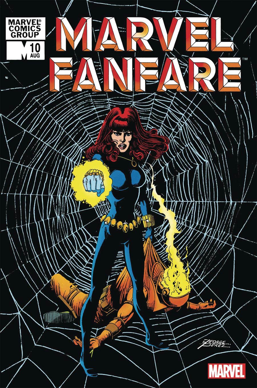 Marvel Fanfare #10 Cover B Facsimile Edition