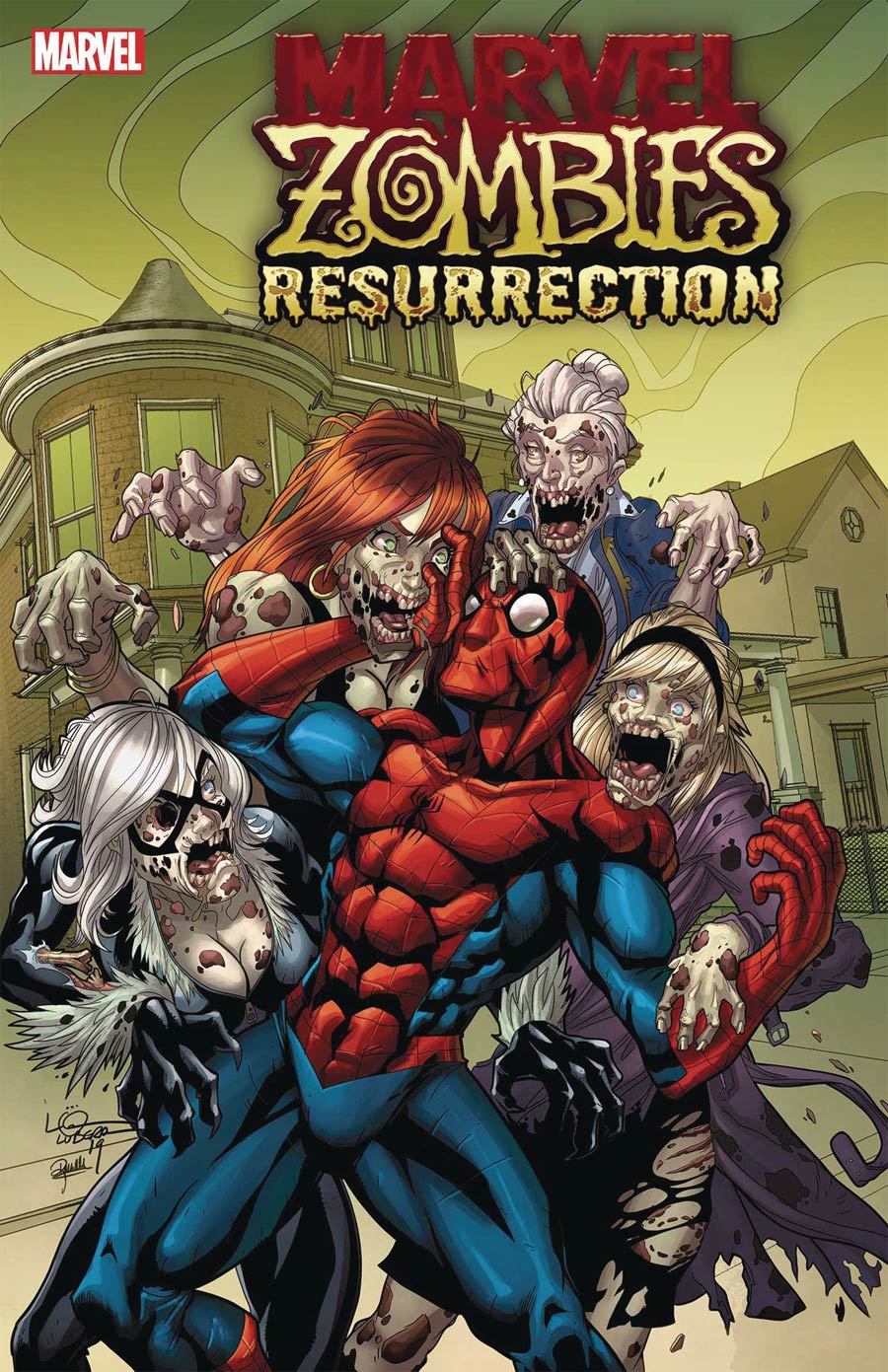 Marvel Zombies Resurrection #1 Cover C Variant Logan Lubera Cover