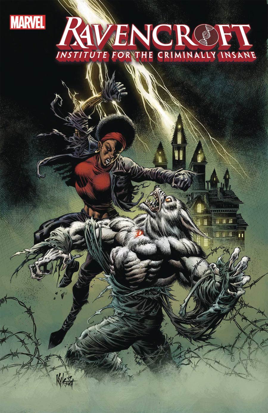 Ravencroft #4 Cover A Regular Kyle Hotz Cover