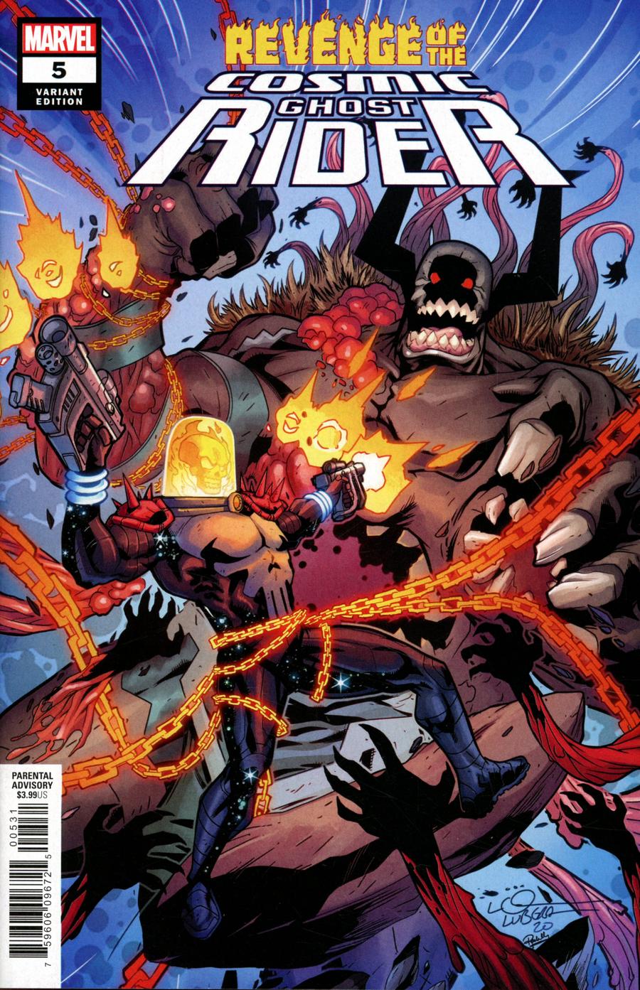 Revenge Of The Cosmic Ghost Rider #5 Cover B Variant Logan Lubera Cover